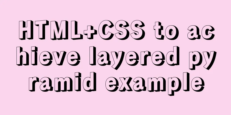 HTML+CSS to achieve layered pyramid example