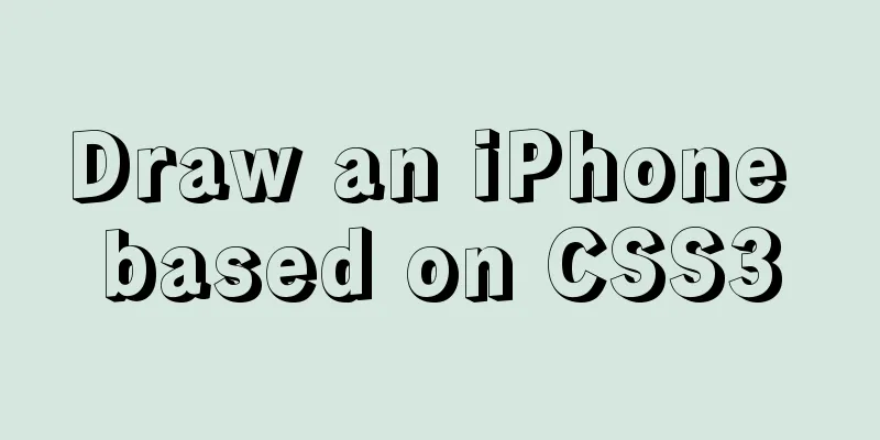Draw an iPhone based on CSS3