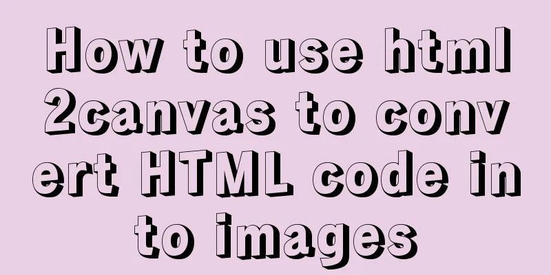 How to use html2canvas to convert HTML code into images