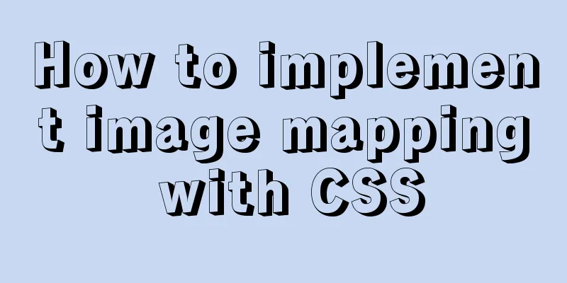 How to implement image mapping with CSS