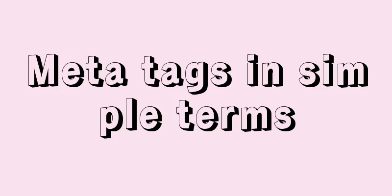 Meta tags in simple terms