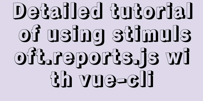 Detailed tutorial of using stimulsoft.reports.js with vue-cli