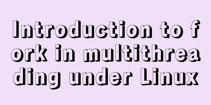 Introduction to fork in multithreading under Linux