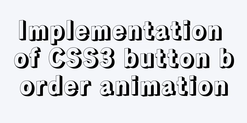 Implementation of CSS3 button border animation