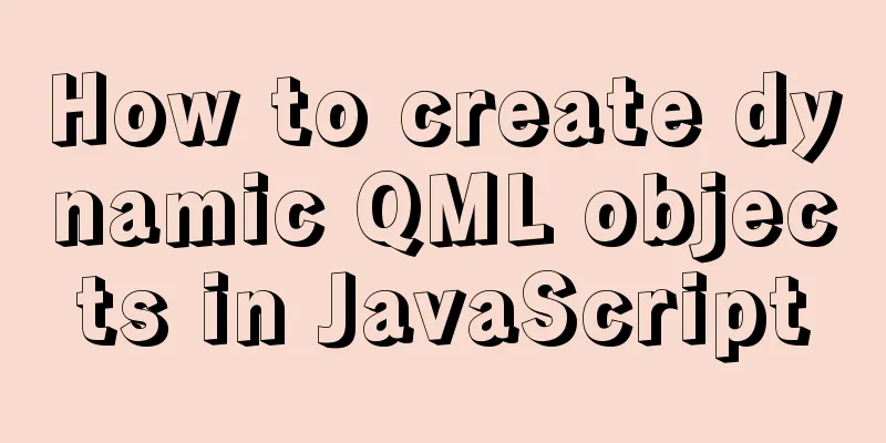 How to create dynamic QML objects in JavaScript