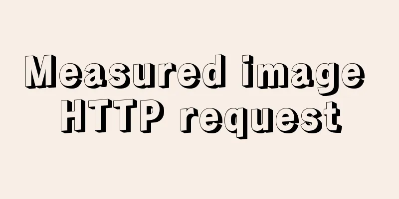 Measured image HTTP request