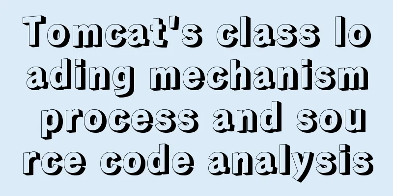 Tomcat's class loading mechanism process and source code analysis