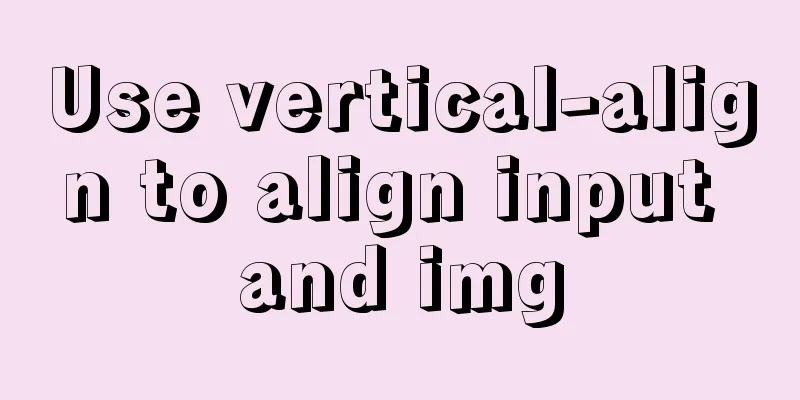 Use vertical-align to align input and img