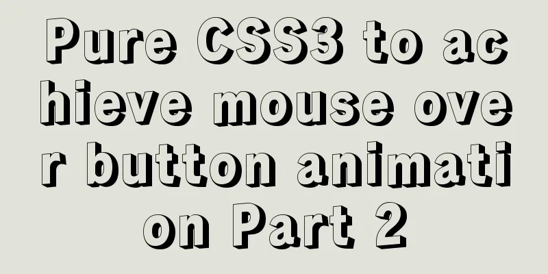 Pure CSS3 to achieve mouse over button animation Part 2