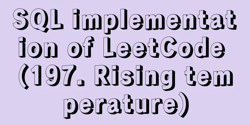 SQL implementation of LeetCode (197. Rising temperature)