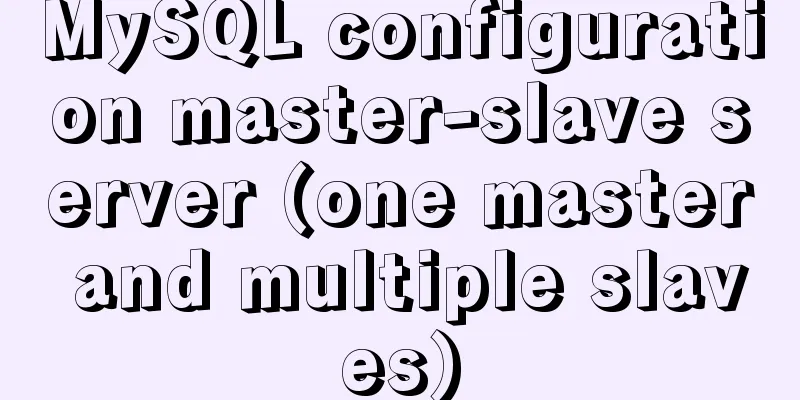 MySQL configuration master-slave server (one master and multiple slaves)