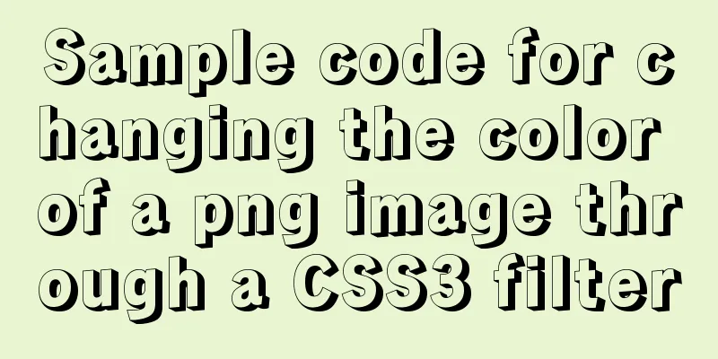 Sample code for changing the color of a png image through a CSS3 filter