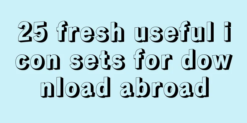 25 fresh useful icon sets for download abroad