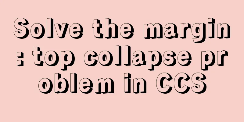 Solve the margin: top collapse problem in CCS