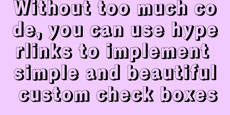 Without too much code, you can use hyperlinks to implement simple and beautiful custom check boxes