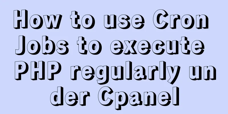 How to use Cron Jobs to execute PHP regularly under Cpanel
