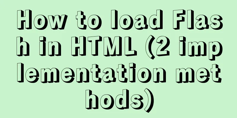 How to load Flash in HTML (2 implementation methods)