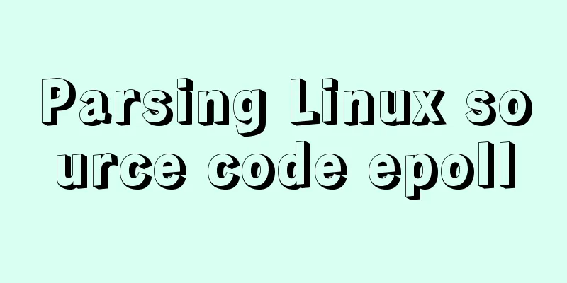 Parsing Linux source code epoll