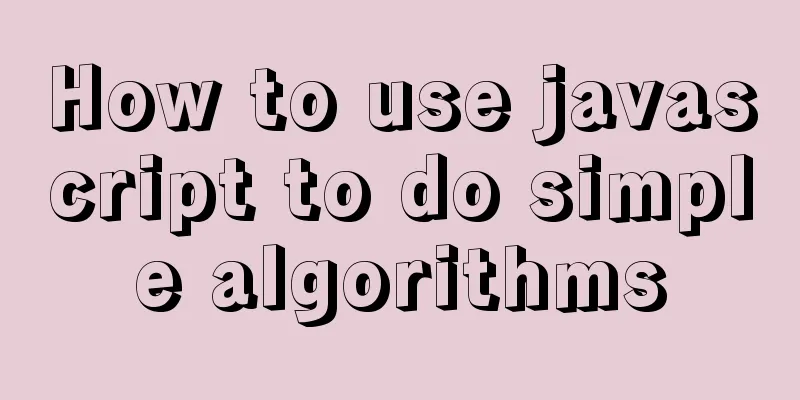 How to use javascript to do simple algorithms