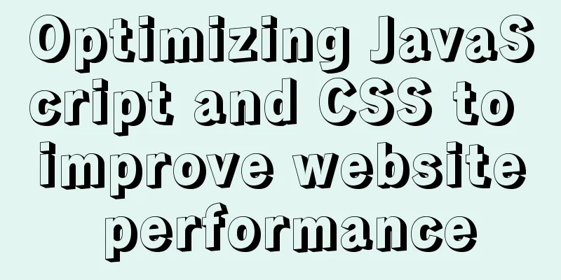 Optimizing JavaScript and CSS to improve website performance