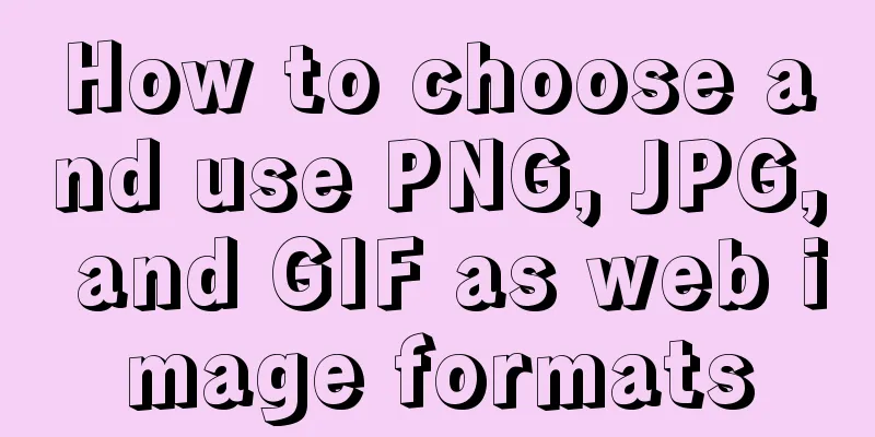How to choose and use PNG, JPG, and GIF as web image formats