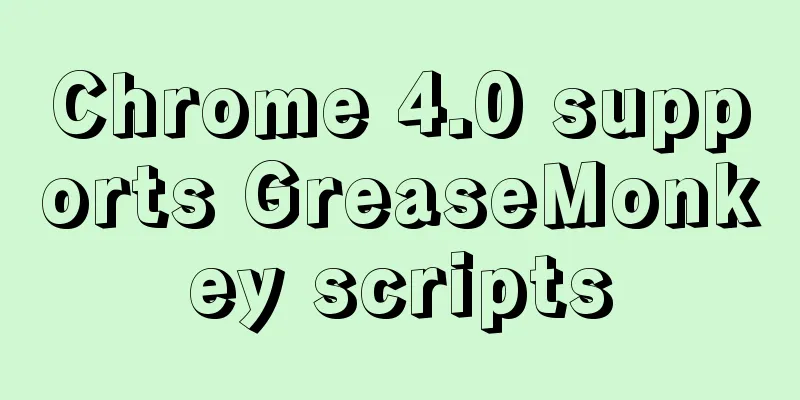 Chrome 4.0 supports GreaseMonkey scripts