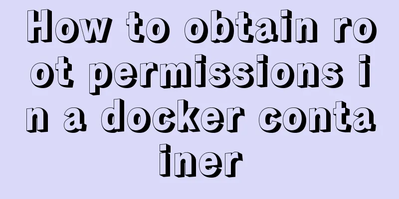 How to obtain root permissions in a docker container