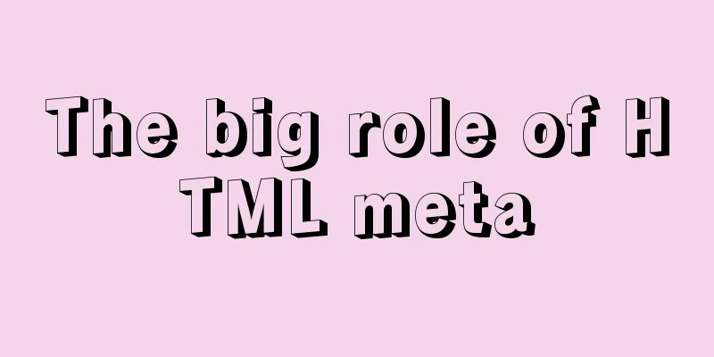 The big role of HTML meta
