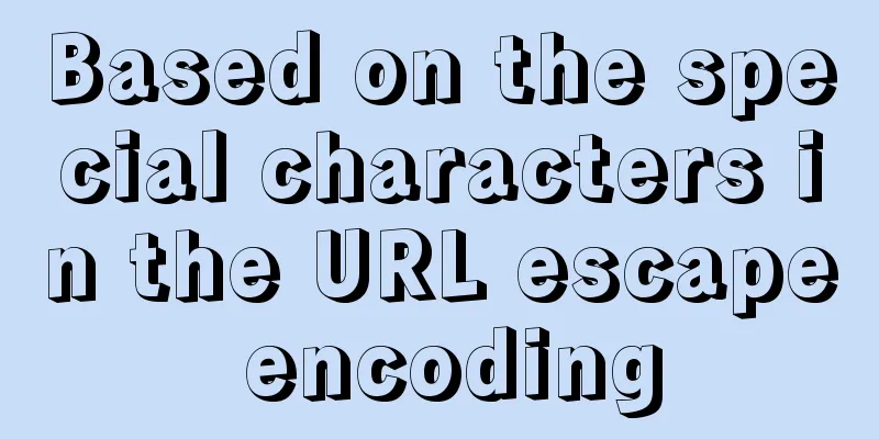 Based on the special characters in the URL escape encoding