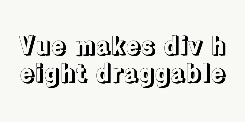 Vue makes div height draggable