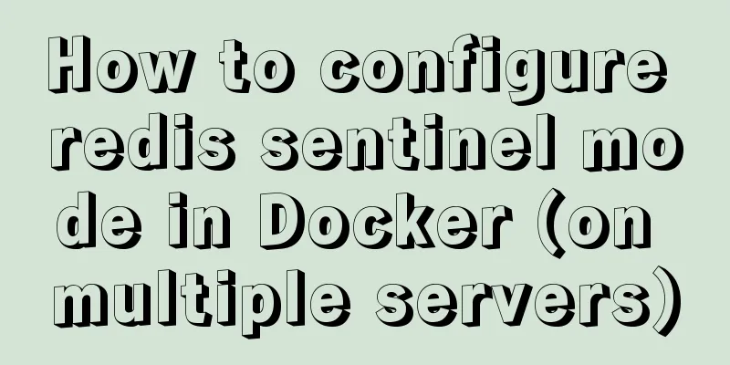 How to configure redis sentinel mode in Docker (on multiple servers)