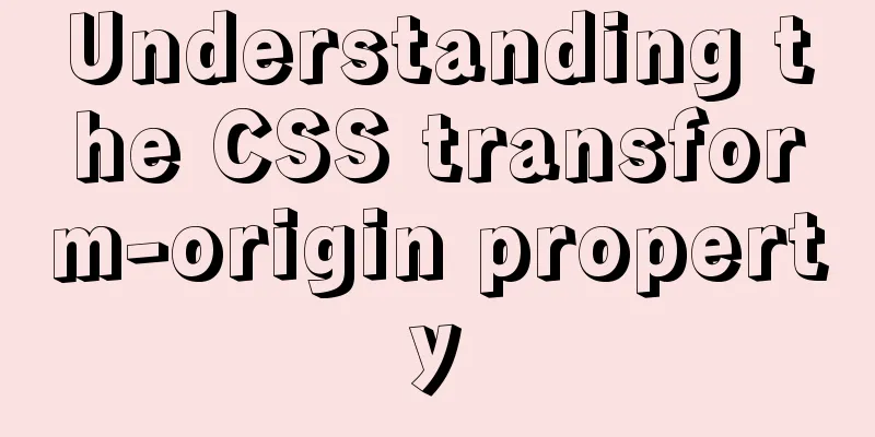 Understanding the CSS transform-origin property