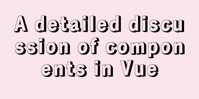 A detailed discussion of components in Vue