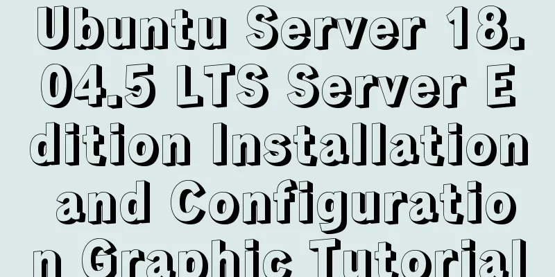Ubuntu Server 18.04.5 LTS Server Edition Installation and Configuration Graphic Tutorial