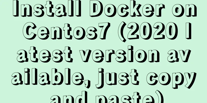 Install Docker on Centos7 (2020 latest version available, just copy and paste)