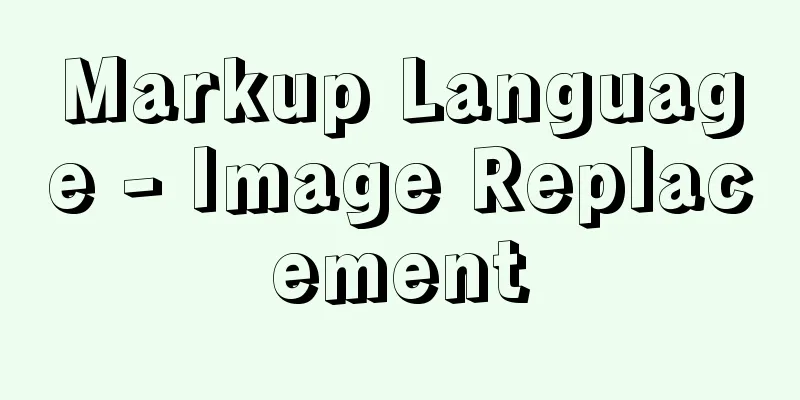 Markup Language - Image Replacement
