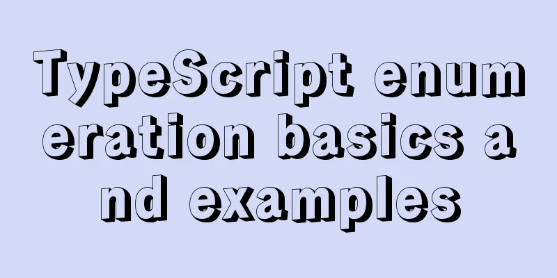 TypeScript enumeration basics and examples