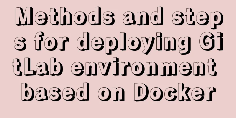 Methods and steps for deploying GitLab environment based on Docker