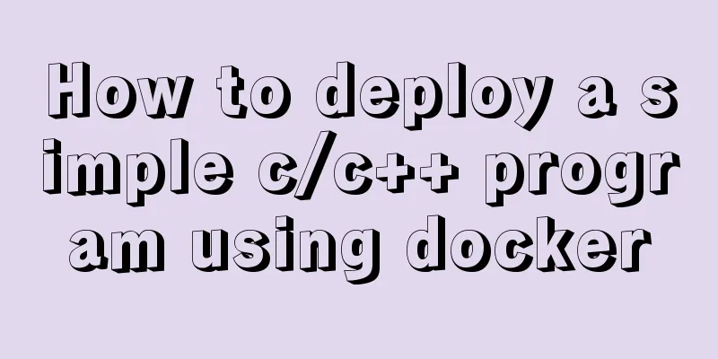 How to deploy a simple c/c++ program using docker
