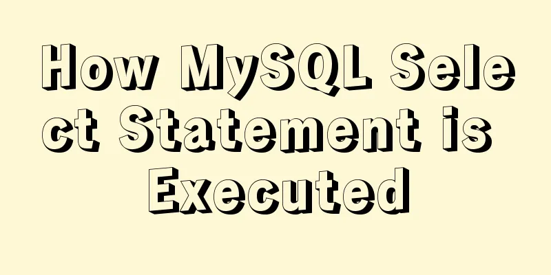 How MySQL Select Statement is Executed