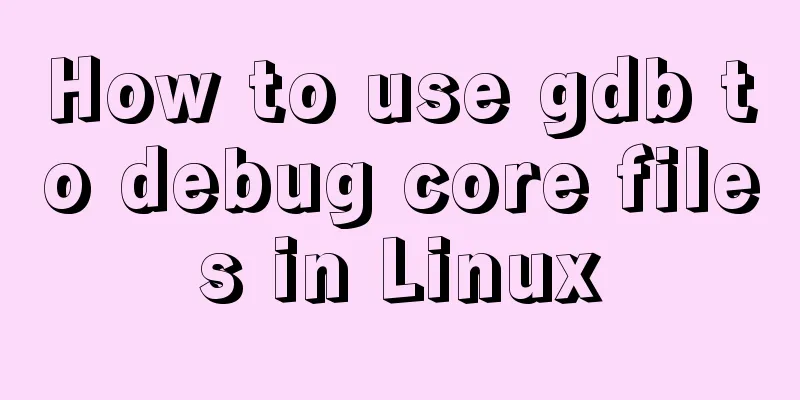 How to use gdb to debug core files in Linux