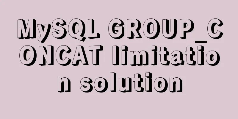 MySQL GROUP_CONCAT limitation solution