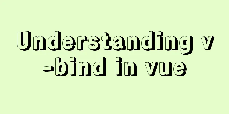 Understanding v-bind in vue