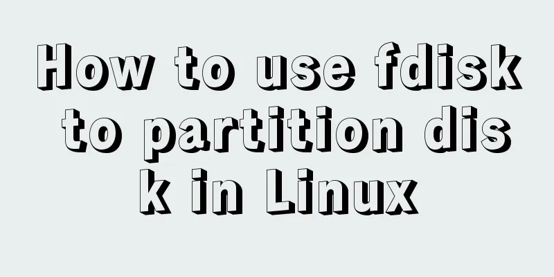 How to use fdisk to partition disk in Linux