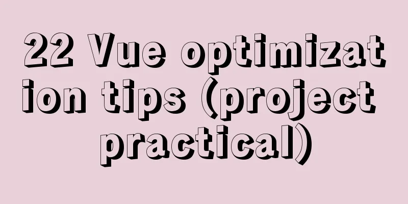 22 Vue optimization tips (project practical)