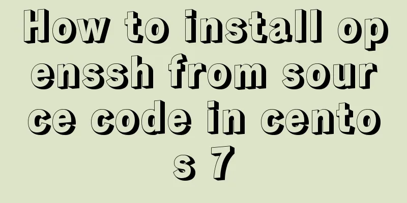 How to install openssh from source code in centos 7