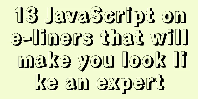 13 JavaScript one-liners that will make you look like an expert