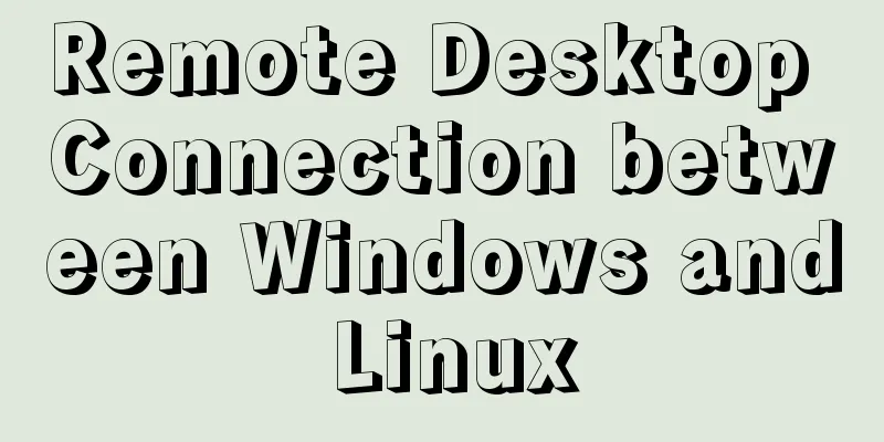Remote Desktop Connection between Windows and Linux