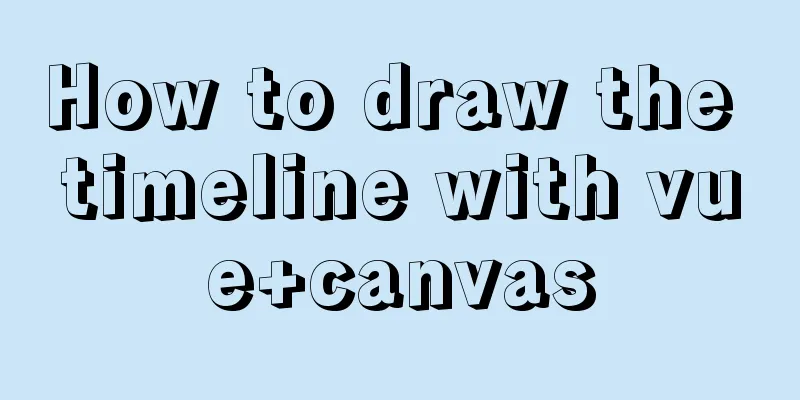 How to draw the timeline with vue+canvas