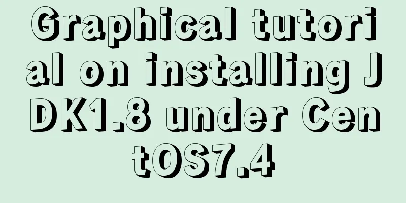 Graphical tutorial on installing JDK1.8 under CentOS7.4